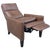 Modern Lee Industries Transitional Leather Recliner Chair For Sale - Image 3 of 10