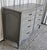 1950s Vintage Dixie Double Dresser, Parisian Gray Dresser, Circa 1950's For Sale - Image 5 of 12
