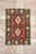 Red Vintage Persian Shiraz Kilim Rug - 02'00 X 02'11 For Sale - Image 8 of 9