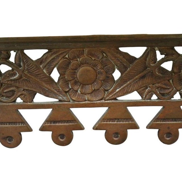 Aesthetic Movement Brass & Onyx Plant Stand C1880 For Sale - Image 12 of 12