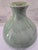 Vintage Thai Celadon Green Crackle Glaze Ceramic Vases — A Pair For Sale - Image 12 of 17