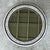 Vintage Round Inlaid Wood Wall Mirror For Sale - Image 11 of 12