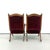Vintage Tufted Burgundy Velvet Armchairs For Sale In West Palm - Image 6 of 6