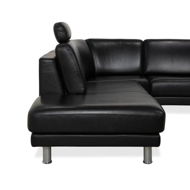 Corner Sofa in Leather from Rolf Benz For Sale - Image 15 of 18