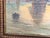 Signed 1920 Antique Maritime Sailboat Oil Painting in Ornate Painted Frame For Sale - Image 14 of 18