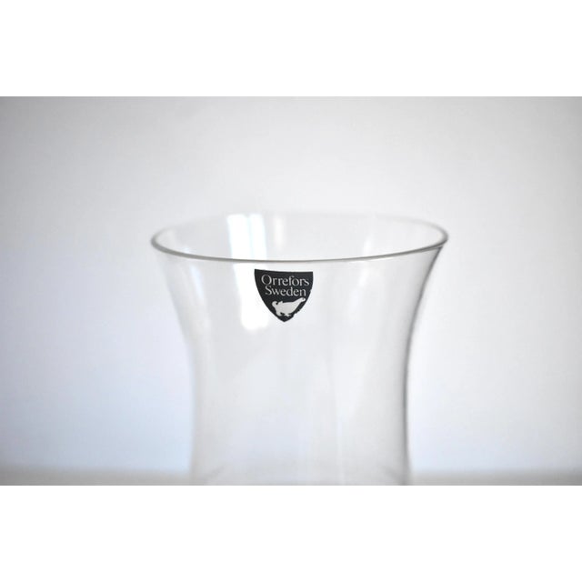 Late 20th Century Vintage Orrefors Glass Crystal Carafe For Sale - Image 5 of 9