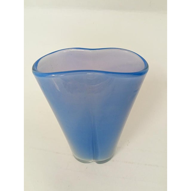 Murano Glass Vase by Archimede Seguso, 1950s, in Flawless conditions. Designed 1950 to 1959 This piece is designed in the...