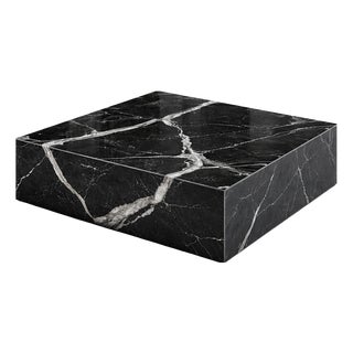 Black Marquinia Marble Coffee Table by Andrea Grasso For Sale