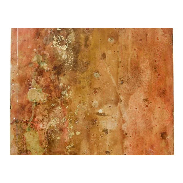 French Abstract Acrylic Panels, 1950s, Set of 2 For Sale - Image 9 of 10