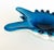 Late 20th Century Late 20th Century Murano Blue, White Cased Pulled Blown Glass Bowl, "Star Shaped" For Sale - Image 5 of 7