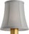 Traditional Visual Comfort Signature 4" Mist Silk Bell Empire Shade For Sale - Image 3 of 3