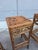 Wood Art Nouveau Bamboo Stacking Tables, Italy, 1920s, Set of 3 For Sale - Image 7 of 17