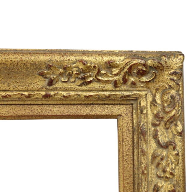 Baroque Gold-Colored Pine Wood Frame For Sale - Image 15 of 18