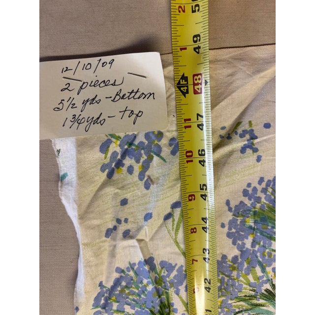 White 7.25 Yards of Brunschwig & Fils Fabric in 2 Pieces. For Sale - Image 8 of 8