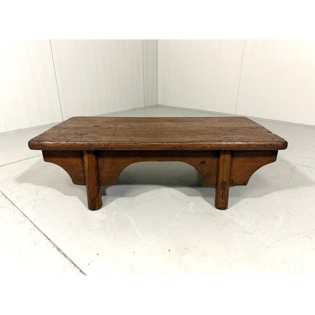 Low Antique Rustic Coffee Table, 1900s For Sale - Image 14 of 18