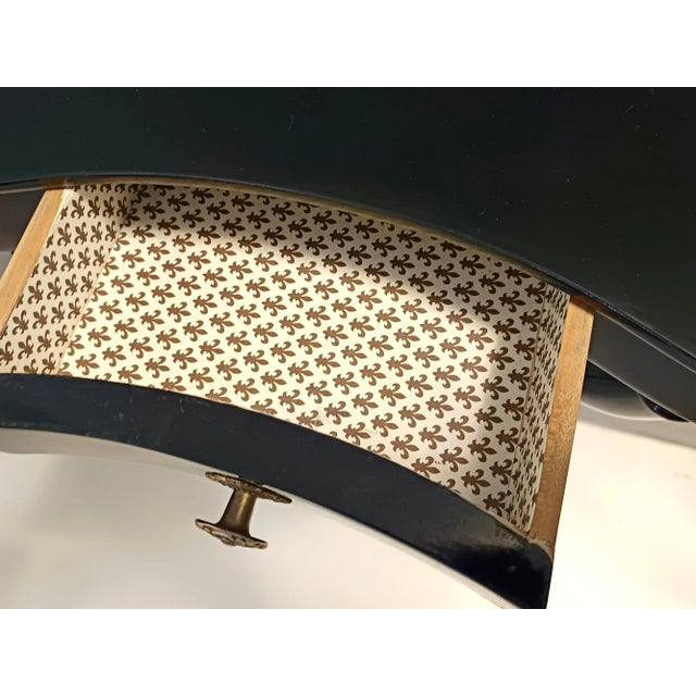 Black Wall-Mounted Console Tables by Guglielmo Ulrich, 1950s, Set of 2 For Sale - Image 13 of 18