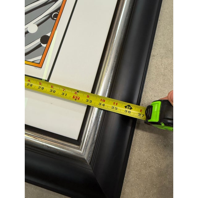 1990s Jacques Lieberman,'ny Abstract I' Rare ,Authentic 2004 Art Print For Sale In Atlanta - Image 6 of 8