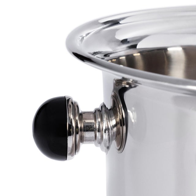 A sophisticated statement piece for celebrations, the Duval Brass Champagne Bucket features a polished nickel finish that...