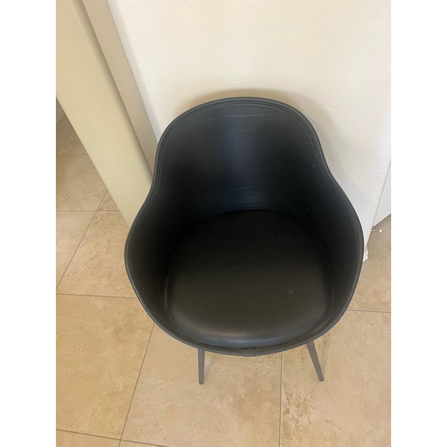 Mid Century Dining Chair in the Style of Dakota Chair by Paolo Rizzato for Cassina For Sale - Image 11 of 12