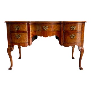 English Queen Ann Style Desk, 1890s For Sale