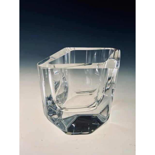 Diamond Vase by Kosta Boda for Sigurd Perrson, 1970s For Sale - Image 7 of 7