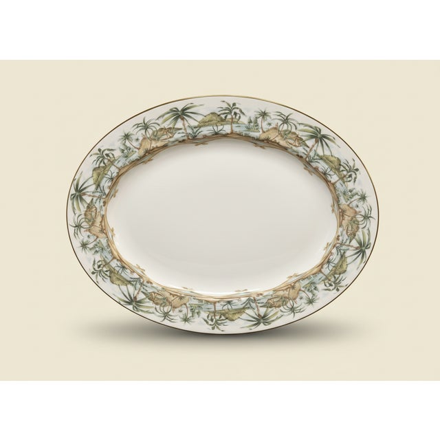 171-Piece Lenox British Colonial Collection – Tradewind, Bamboo & Shutter Patterns | Estate Service With Serving Pieces For Sale - Image 14 of 18