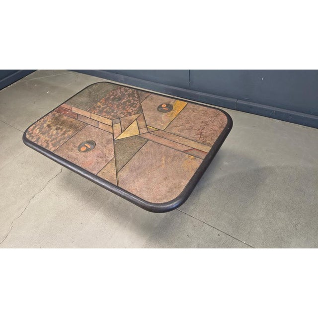 Coffee Table in the style of Paul Kingma, 1980s For Sale - Image 6 of 13