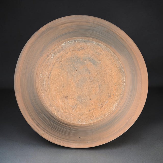 Spanish Triana Lebrillo Ceramic Plate with Painted Horse For Sale - Image 10 of 11