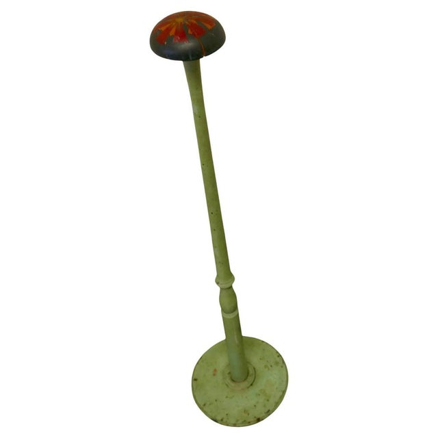 Paint Antique French Original Painted Hat Stand, 1880 For Sale - Image 7 of 7