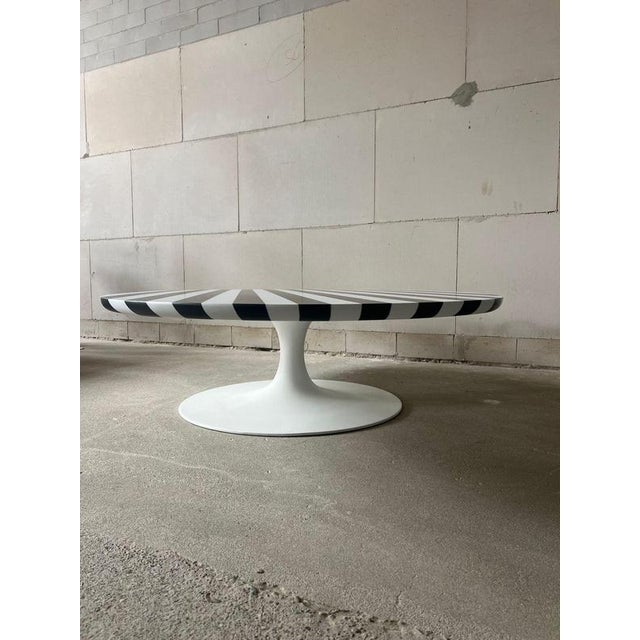 Surfboard Coffee Table bhy Maurice Burke for Arkana, 1960s For Sale - Image 4 of 12