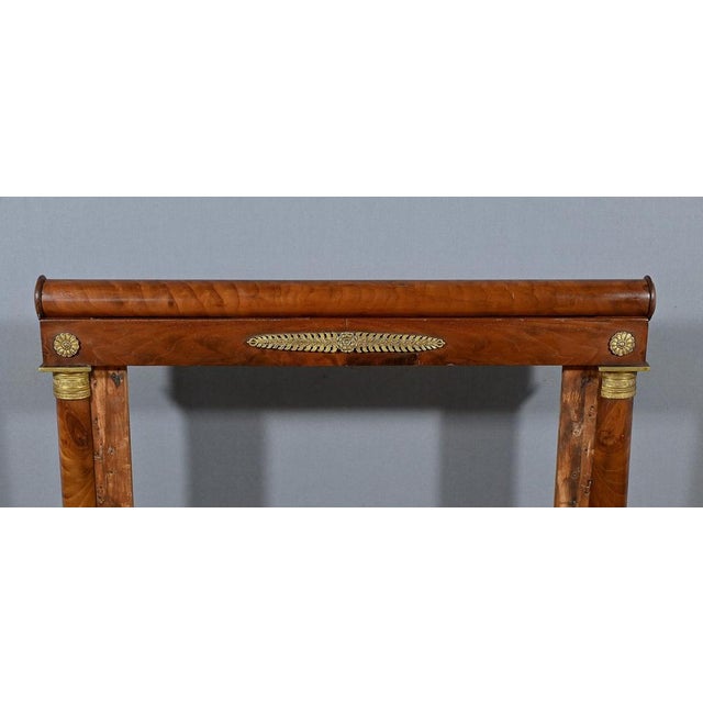 Empire Mahogany Fireplace Screen, Early 19th Century For Sale - Image 4 of 15