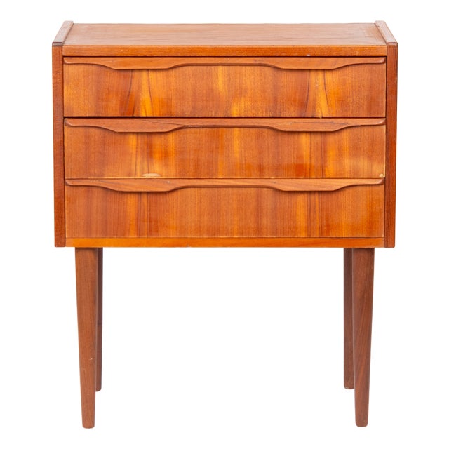 Vintage Danish Teak Chest of Drawers, 1960s For Sale