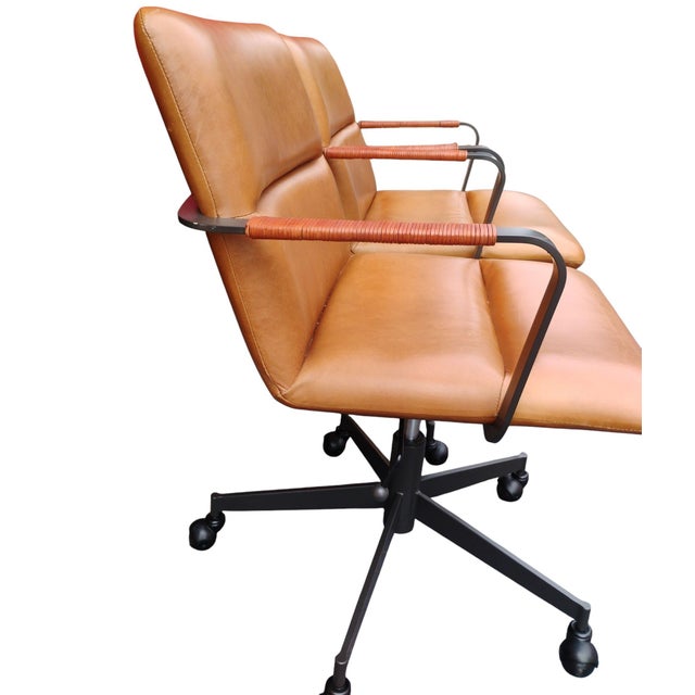 Upgrade Your Conference Room or Collaborative Workspace With a Set of 6 West Elm Cooper MCM Office Chairs. For Sale In Raleigh - Image 6 of 12