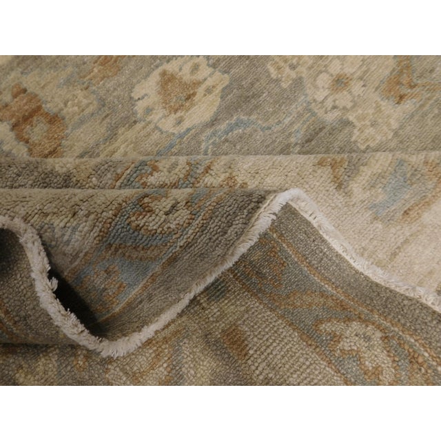 Hand Knotted Wool Pile on Cotton Foundation Rug. 8'1"x 10' For Sale - Image 9 of 18