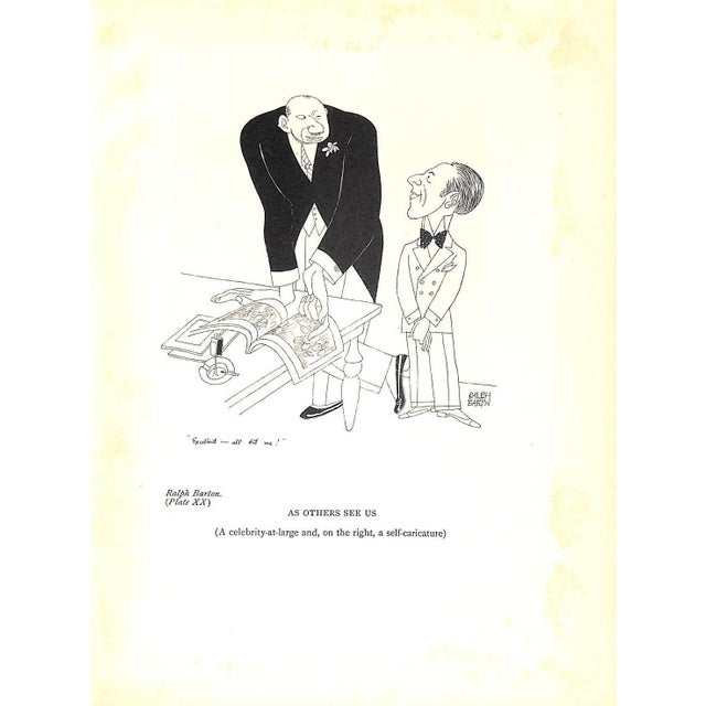 Traditional "A History of Caricature" Book 1926 Lynch, Bohun For Sale - Image 3 of 12