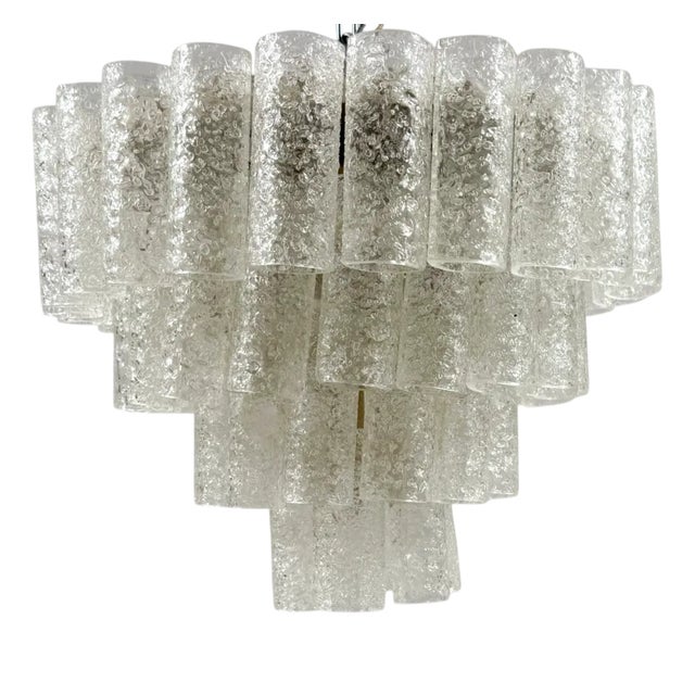 Mid-Century Chandelier from Doria Leuchten, Germany, 1970s For Sale