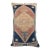 Bohemian Turkish Rug Lumbar Pillow - Artisan Turkish Handmade Rug Pillow -19'' X 33'' For Sale