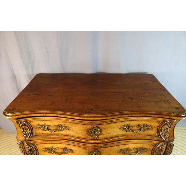 Antique Carved Walnut Chest of Drawers, 1700s For Sale - Image 5 of 15