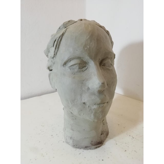 Clay Female Figure, Italy, 1980s For Sale - Image 4 of 8