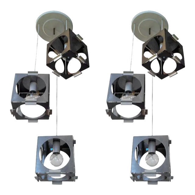 1970s Reggiani Italian Pendants - a Pair For Sale