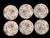The Johnson Bros Rose Chintz Dinner Plates are a vintage set of 11 round dinner plates made of porcelain and stoneware,...