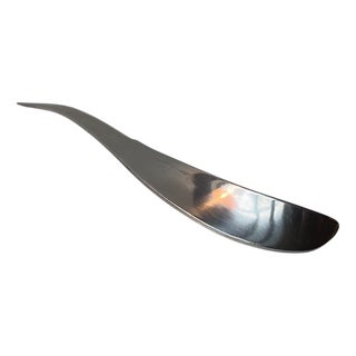 Vintage Stainless Steel Letter Opener by Allan Scharff for Georg Jensen, 1990s For Sale