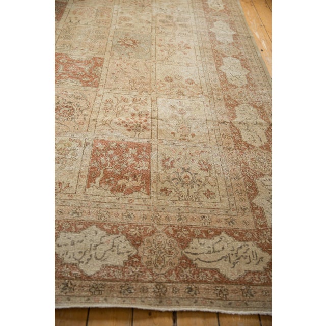 8x10.5 Vintage Distressed Tabriz Carpet For Sale In New York - Image 6 of 12
