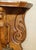 Wood Dutch Oak Ornately Carved Cherub Wall Rack with Hanger Royal Hooks For Sale - Image 7 of 15