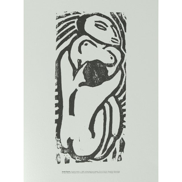 André Derain, Embracing Couple, Etching For Sale