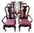 1980s Cherry Dining Chair Set For Sale