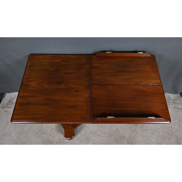 Victorian Mahogany Reading Table, England, Mid-19th Century For Sale - Image 5 of 18