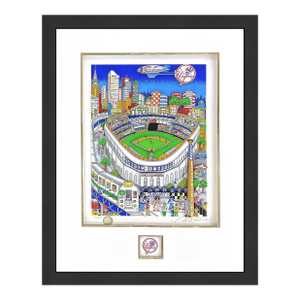 Charles Fazzino, Let's Go Yankees, 3d Mixed Media Serigraph, Signed Edition of 200, 30x23 In., 2002