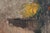 A modernist abstract expressionist oil painting on canvas titled "Lesn Opowies II" by Polish artist Jan Geppert. Signed...