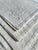 Off-white Mid 20th Century Set of 6 Off White Linen & Cotton Dining Napkins With Cut Work For Sale - Image 8 of 16